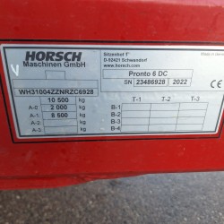 Prikabinama sėjamoji Horsch Pronto 6 DC 2022m 23486928