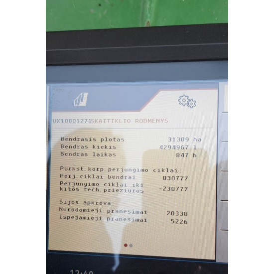Prikabinamas purkštuvas Amazone UX 6201 Super